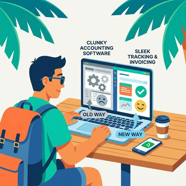 FreshBooks Alternative for Digital Nomads: When You Need Tracking, Not Accounting