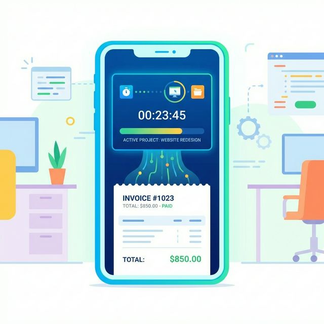 Time Tracking and Invoicing for Freelancers: Why One App Beats Two